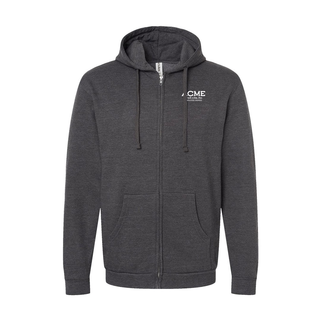 ACME Unisex Full-Zip Hooded Sweatshirt