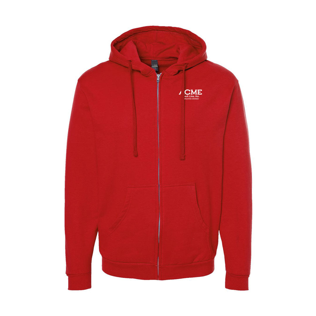 ACME Unisex Full-Zip Hooded Sweatshirt