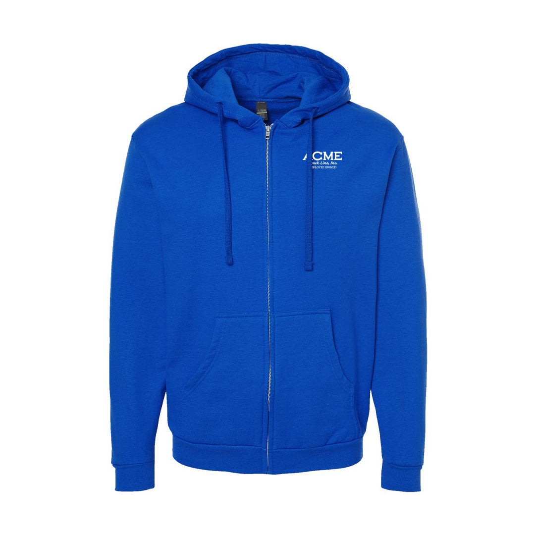 ACME Unisex Full-Zip Hooded Sweatshirt