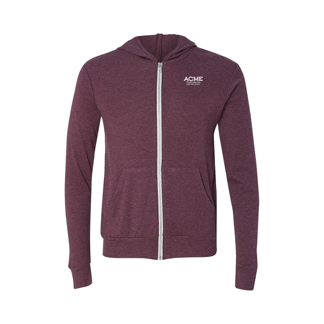 ACME Unisex Triblend Lightweight Full-Zip