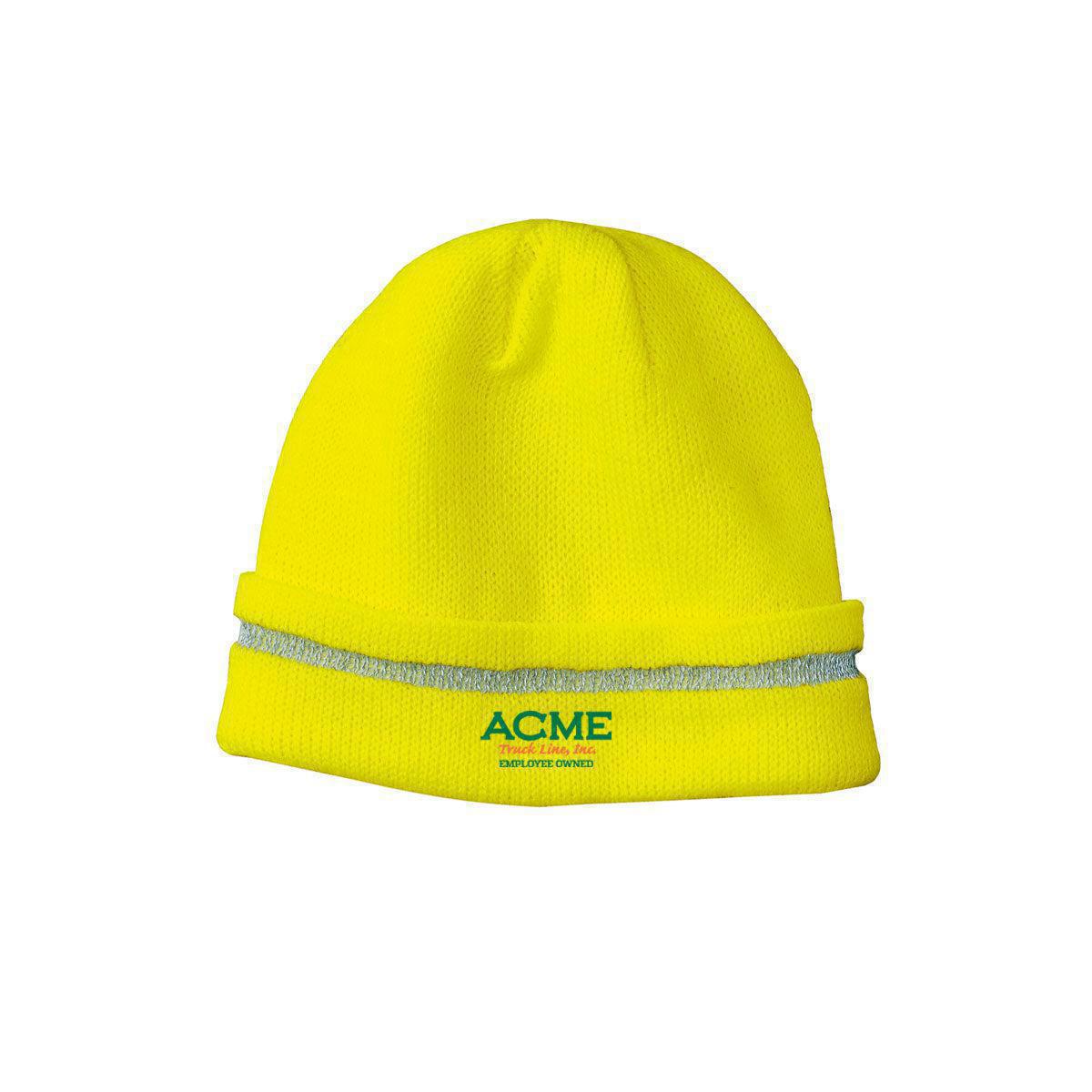 ACME Enhanced Visibility Beanie with Reflective Stripe