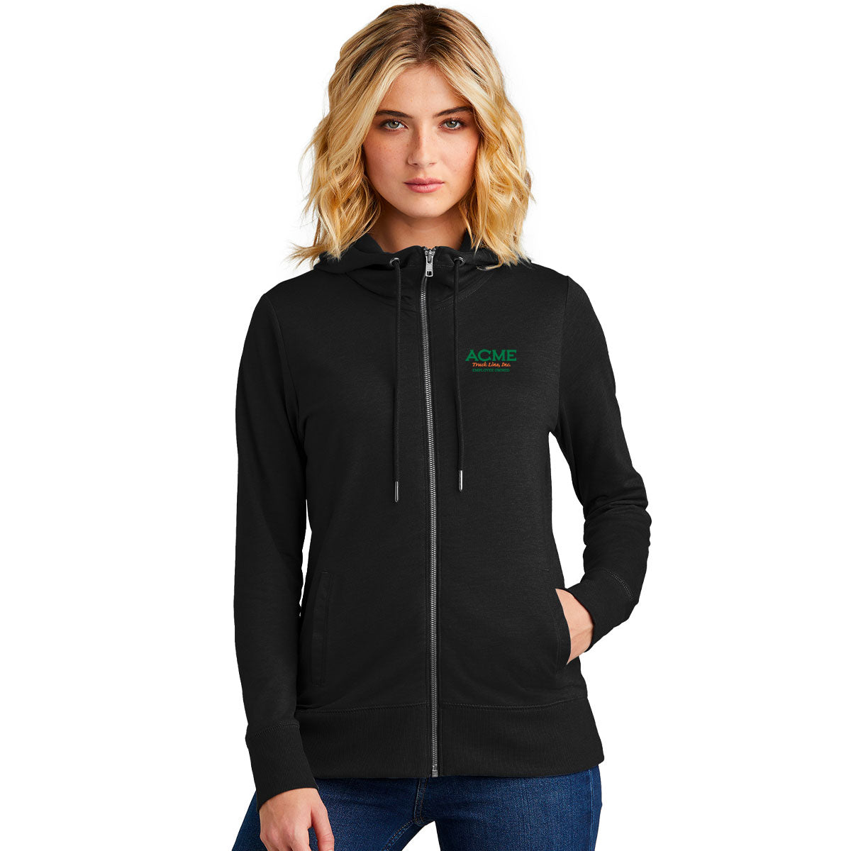 ACME Women’s Featherweight French Terry Full-Zip Hoodie