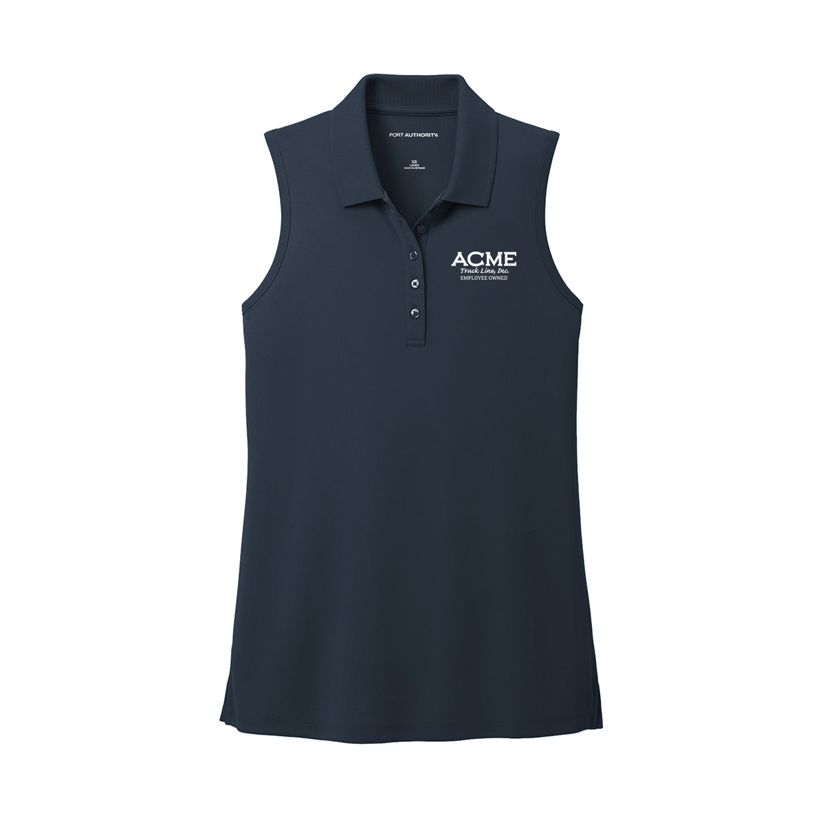 ACME Ladies UV Micro-Mesh Sleeveless Polo