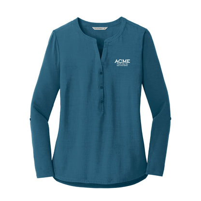 ACME Ladies Concept Henley Tunic