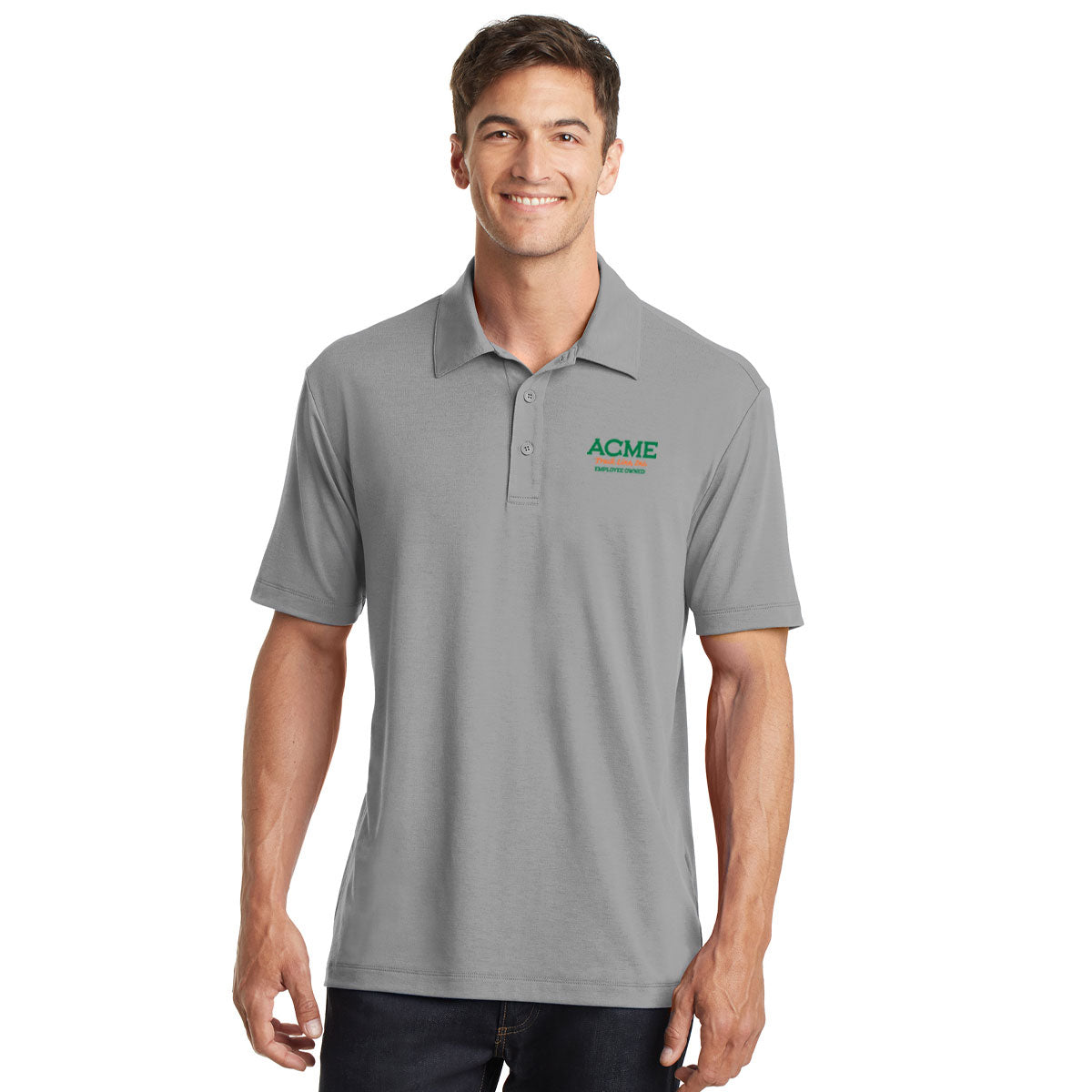 ACME Men's Cotton Touch Performance Polo