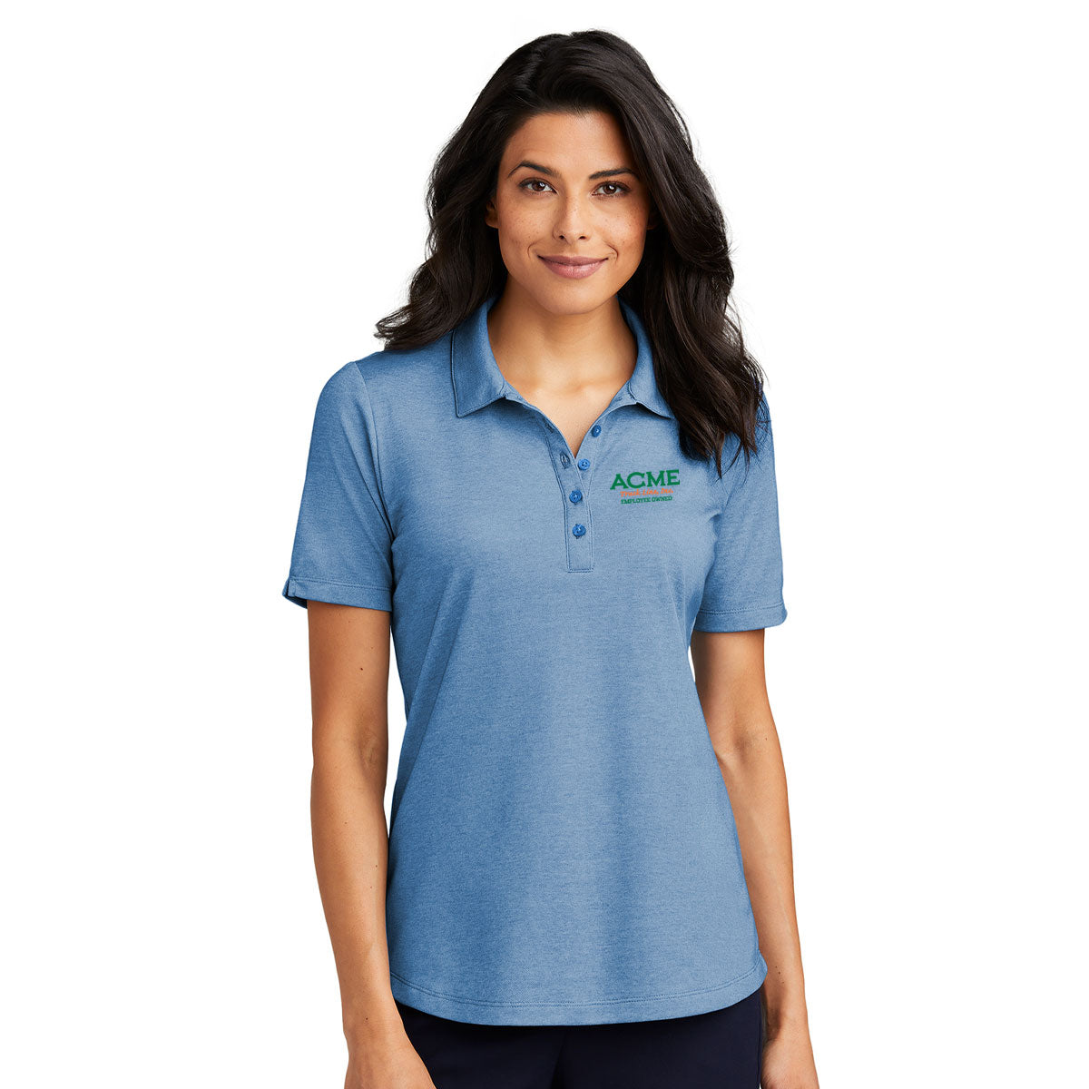 ACME Ladies Fine Pique Blend Polo – Acme Truck Line Online Store