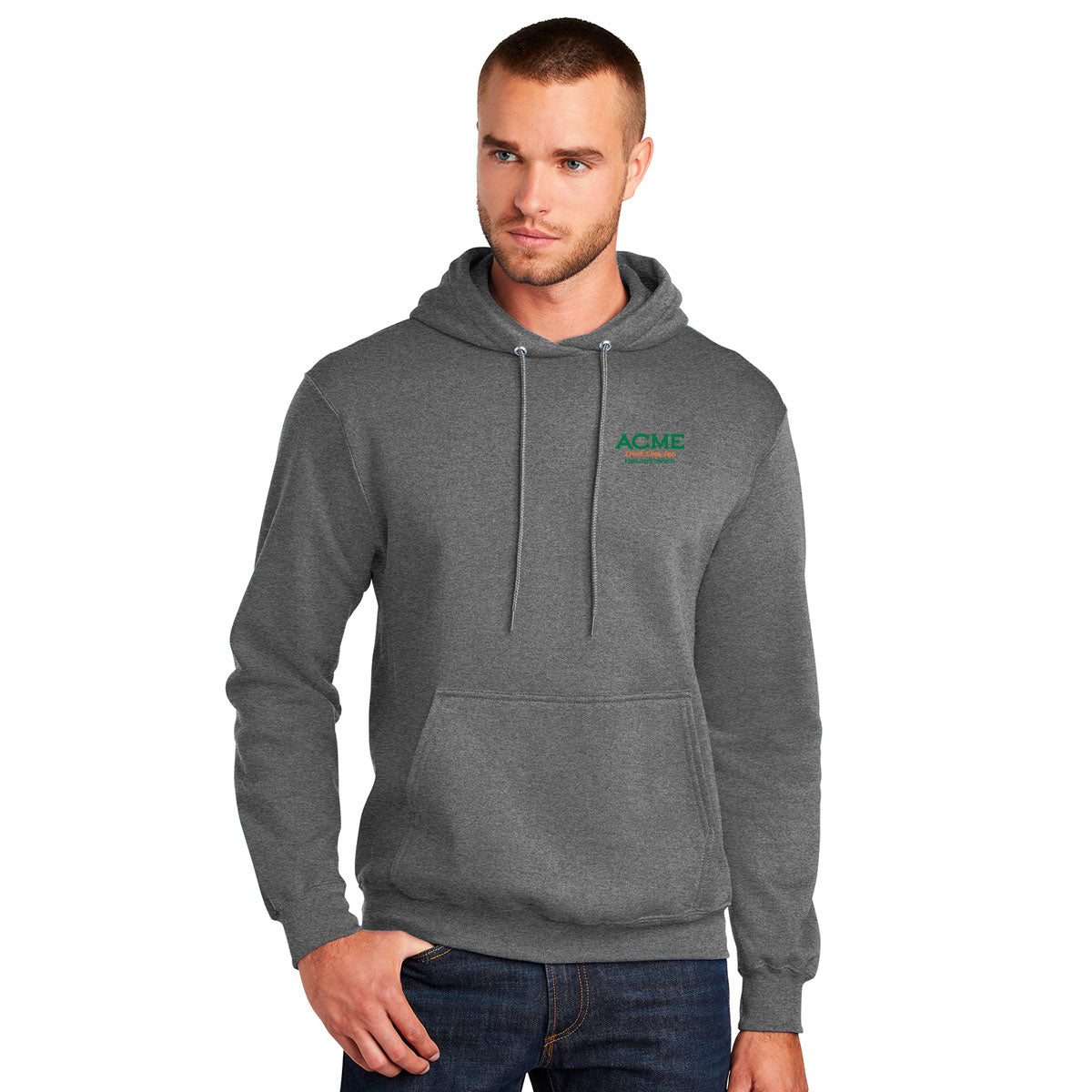 ACME Men's Core Fleece Pullover Hooded Sweatshirt